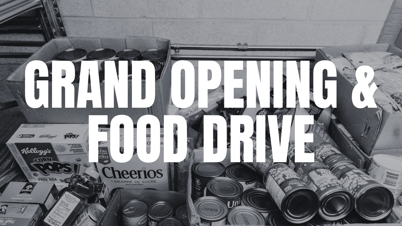 Fort Erie Radio Grand Opening &amp; Food Drive